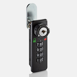 Combination lock Vertical right 90º